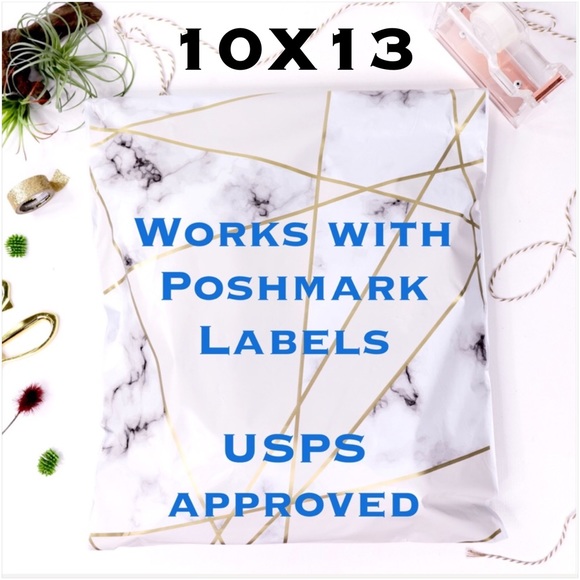 50 10X13 Marble Poly Mailers PRICE IS FIRM - Picture 7 of 8